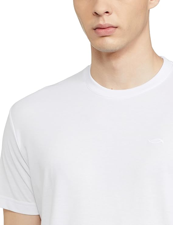 White Regular Fit Cotton T-shirt